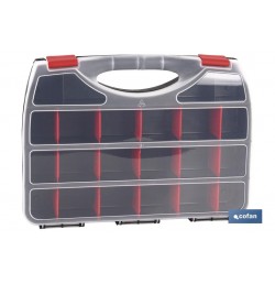 ESTUCHE 22 COMPARTIMENTOS 364 x 268 x 66 mm