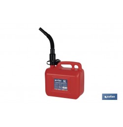 BIDON DE COMBUSTIBLE 5LTS.