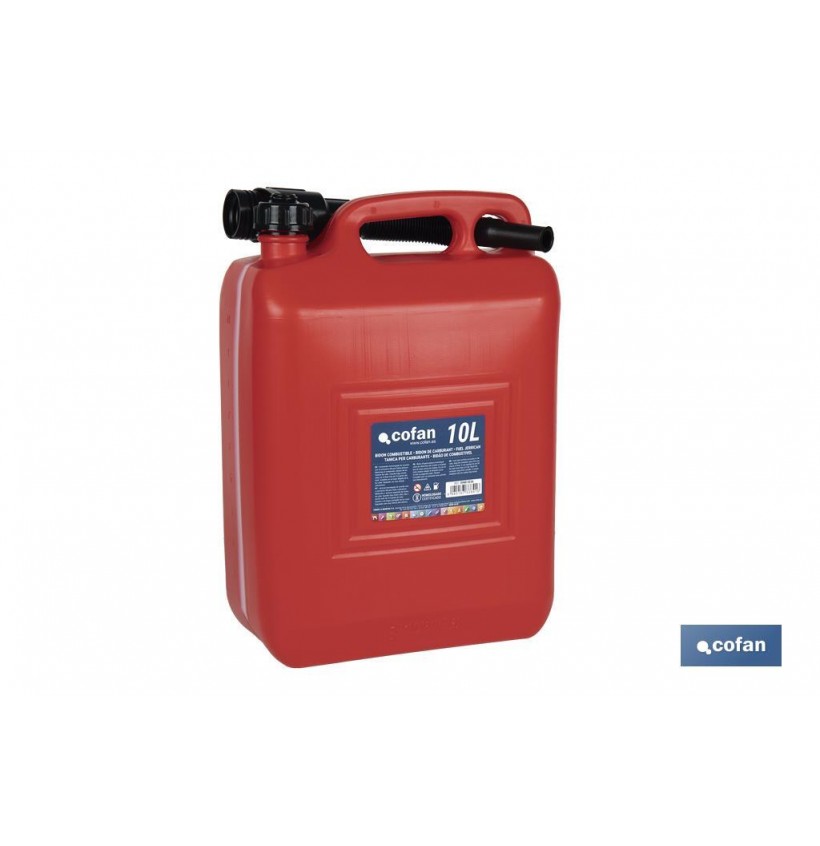 BIDON DE COMBUSTIBLE 10LTS.