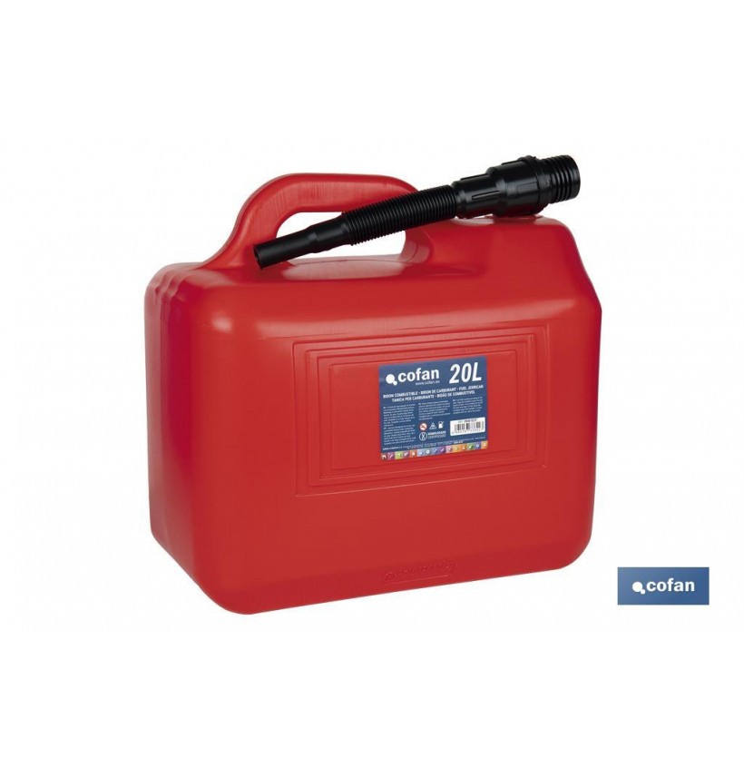 BIDON DE COMBUSTIBLE 20LTS.