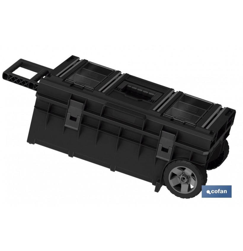 CAJA HERRAM. MULTIFUNCIÓN C/RUEDAS 793X385X322MM