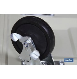 CARRO PLATAFORMA PLEGABLE ALUMINIO 915x615x860 mm