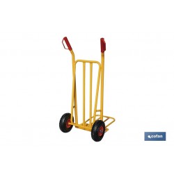CARRETILLA ALMACÉN PALA ANCHA PLEGABLE 1160X510X780 MM