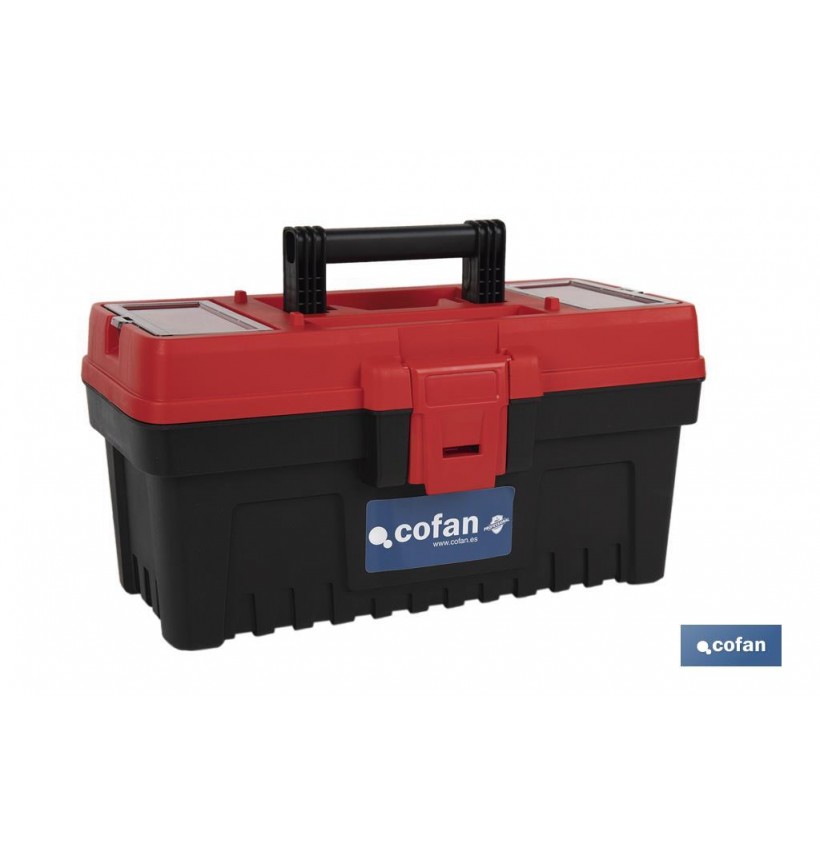 CAJA DE HERRAMIENTAS SEMI-PROFESIONAL 360 X 195 X 186 MM