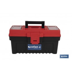 CAJA DE HERRAMIENTAS SEMI-PROFESIONAL 360 X 195 X 186 MM