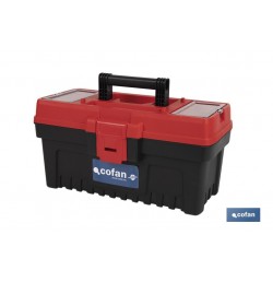 CAJA DE HERRAMIENTAS SEMI-PROFESIONAL 360 X 195 X 186 MM