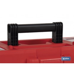 CAJA DE HERRAMIENTAS SEMI-PROFESIONAL 360 X 195 X 186 MM