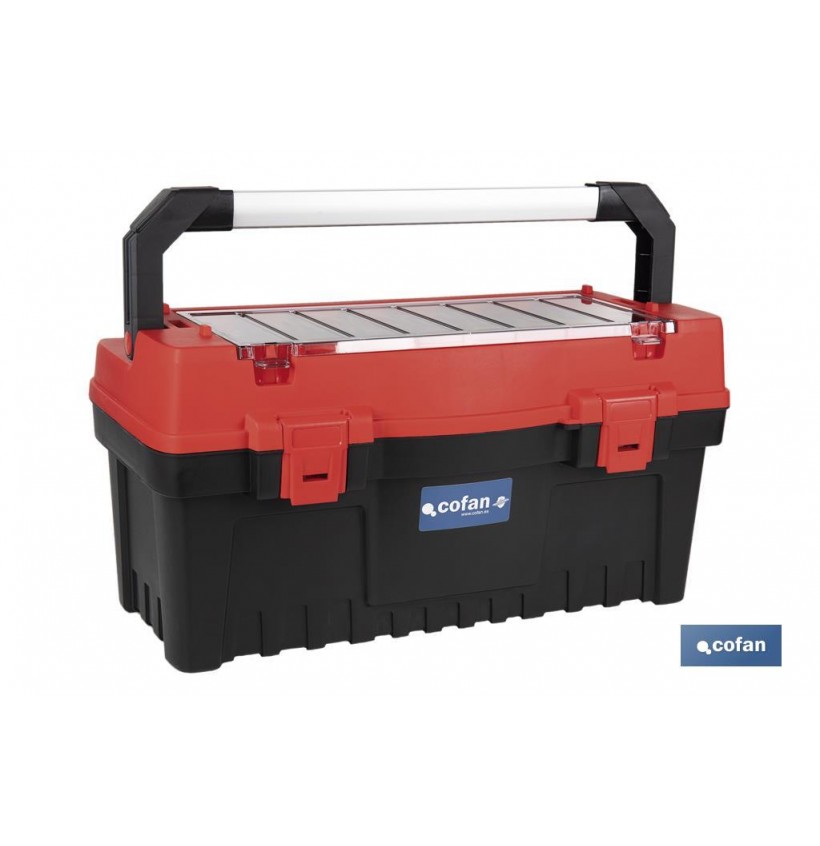 CAJA DE HERRAMIENTAS SEMI-PROFESIONAL 595 X 288 X 308 MM