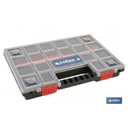 ESTUCHE ORGANIZADOR 20 COMPARTIMENTOS 344 X 249 X 50 MM