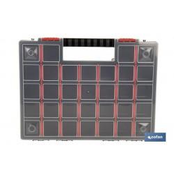 ESTUCHE ORGANIZADOR 32 COMPARTIMENTOS 399 X 303 X 50 MM