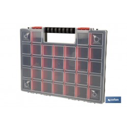 ESTUCHE ORGANIZADOR 32 COMPARTIMENTOS 399 X 303 X 50 MM