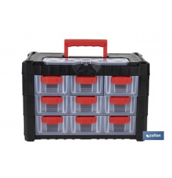 ARMARIO 9 GAVETAS 400 X 200 X 260 MM
