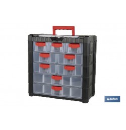 ARMARIO 9 GAVETAS 400 X 200 X 392 MM