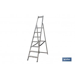 ESCALERA ALUMINIO SOLDADA 9 PELDAÑOS - REFORZADA