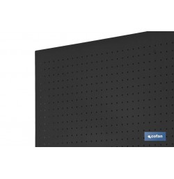 PANEL DE HERRAMIENTAS ANTRACITA CON 8 GANCHOS L-1200 MM