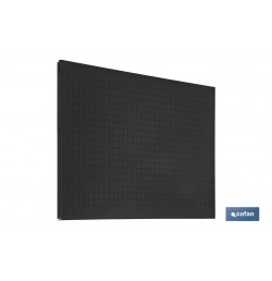 PANEL DE HERRAMIENTAS ANTRACITA CON 8 GANCHOS L-1200 MM