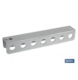 SOPORTE DESTORNILLADORES GALVANIZADO PARA PANEL DE HERRAMIENTAS L-220 MM