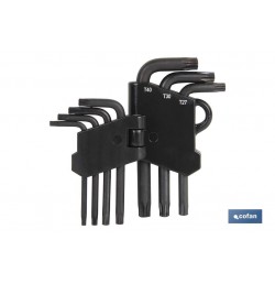 SET LLAVES TORX 7 UDS. (10-40)