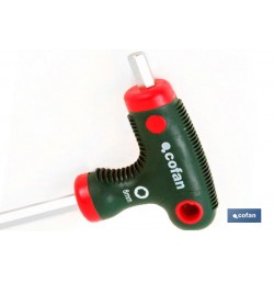 SET DESTORNILLADOR T 7 PCS HEXAG.