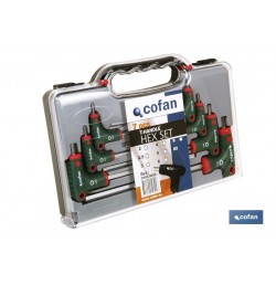 SET DESTORNILLADOR T 7 PCS HEXAG.