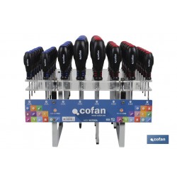 EXPOSITOR DESTORNILLADORES 48 PCS.