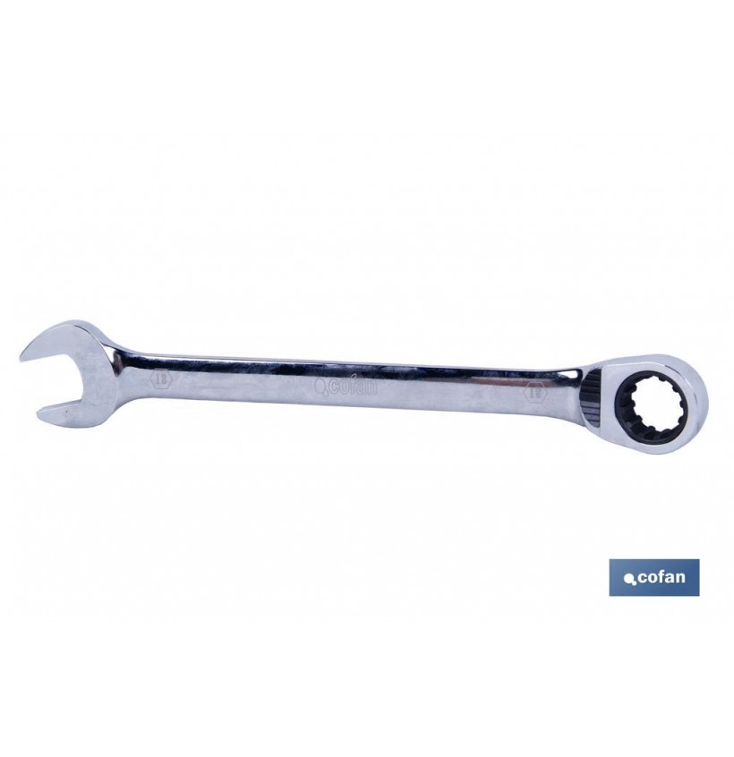 LLAVE COMBINADA CARRACA REVERS. 30MM