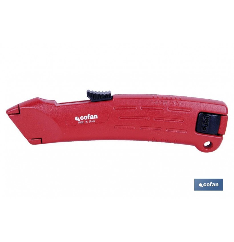 CUTTER RETRACTIL ZAMAK AUTOMÁTICO
