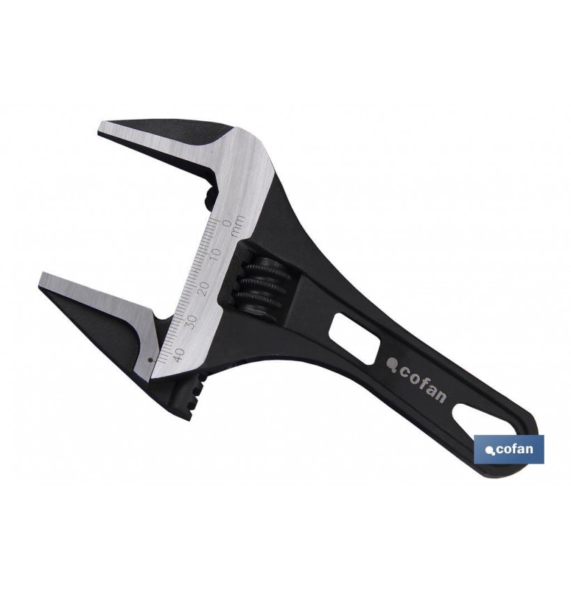 LLAVE AJUSTABLE GRAN APERTURA 10 CORTA