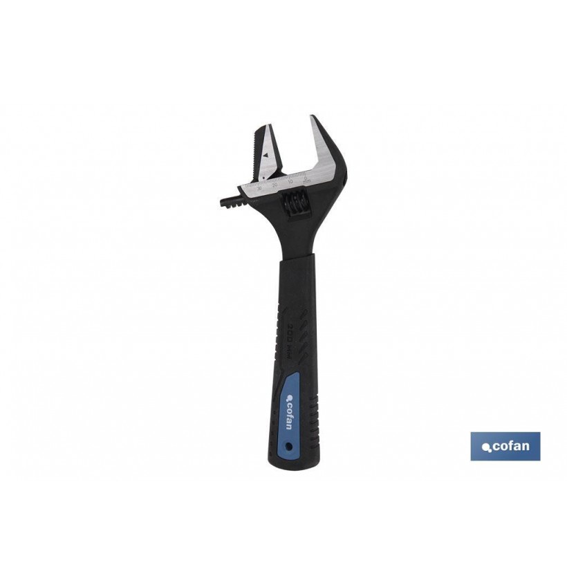 LLAVE AJUSTABLE GRAN APERTURA REVERSIBLE 8(200MM)