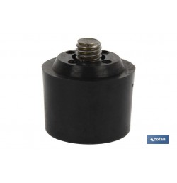 CABEZAL MARTILLO DE NYLON BLANCO Ø28 MM