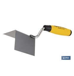 LLANA INOX PARA ESQUINAS EXTERIORES MANGO BI-COMPONENTE 80X60