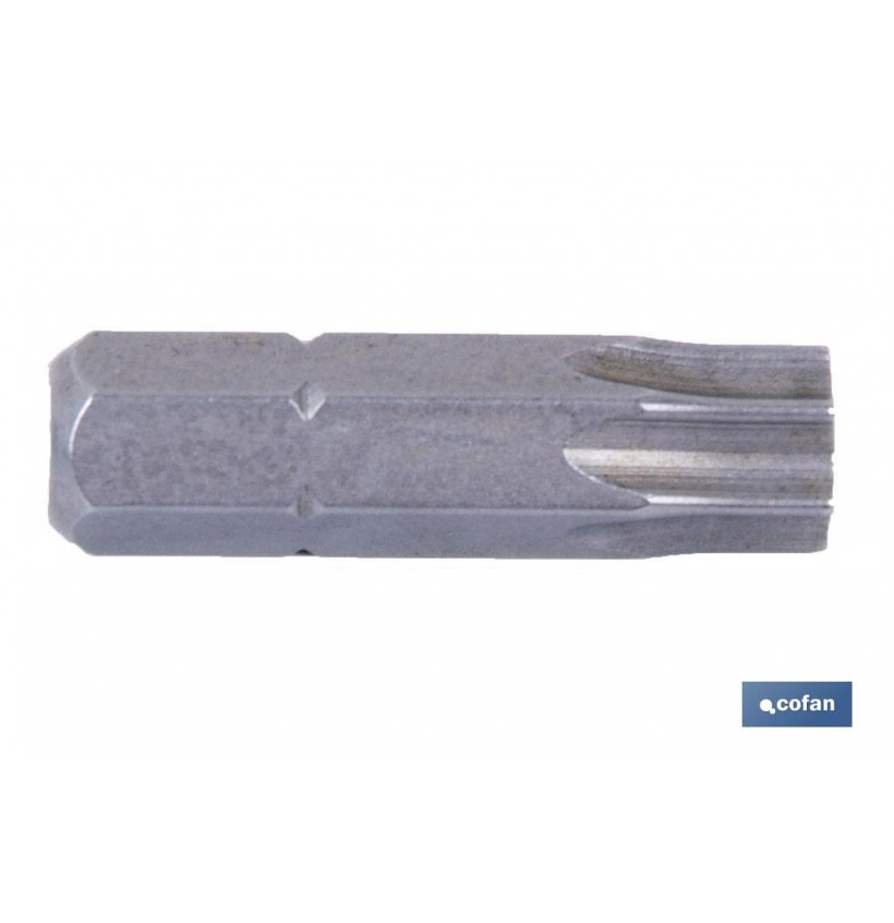 PUNTA DESTORNILL. TORX T-25, 50MM.
