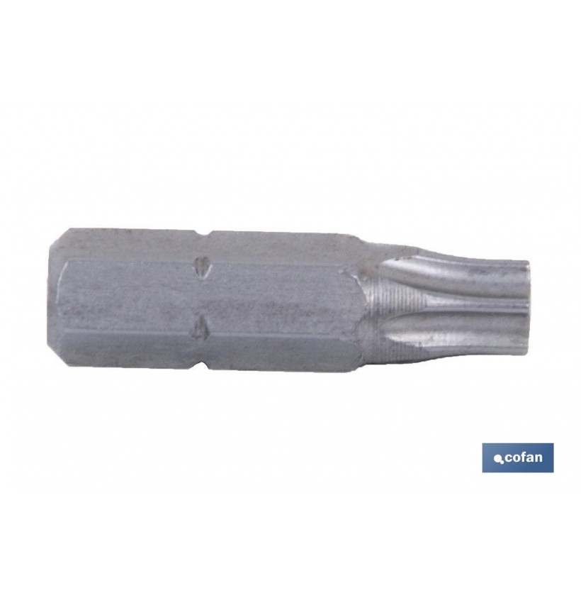 PUNTA DESTORNILL. TORX T-15, INVIOLABLE