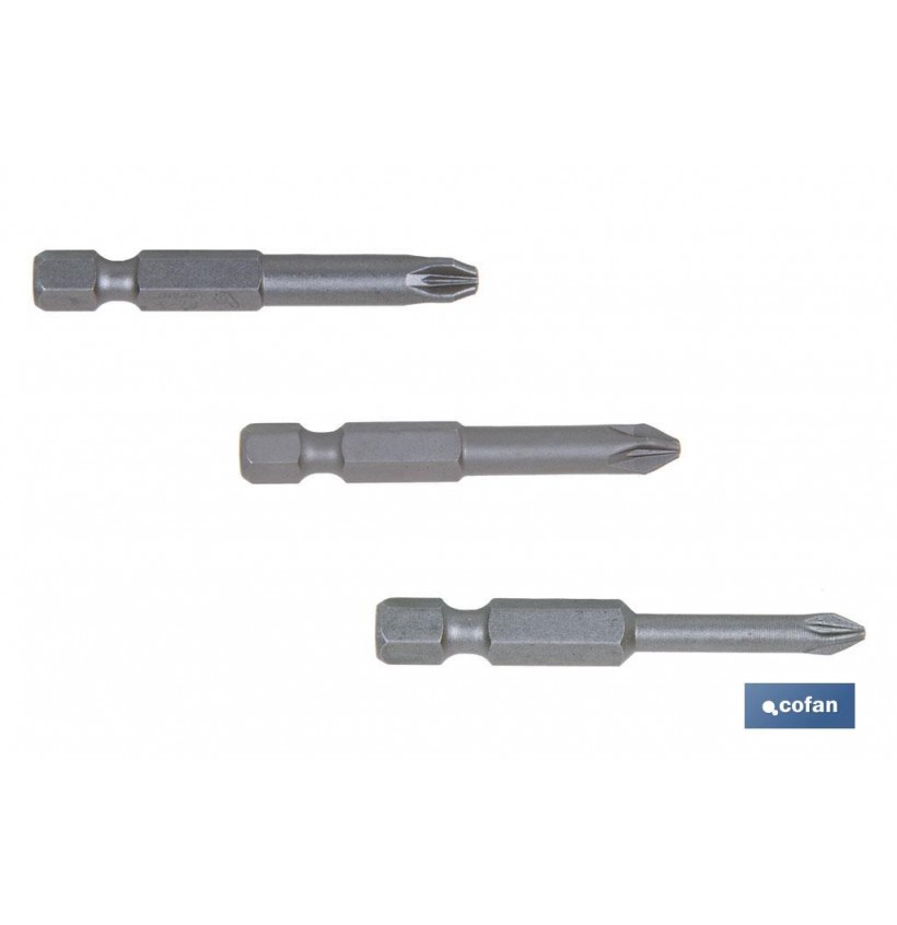 SURTIDO PUNTAS 1/4 PZ-1-2-3 X 50