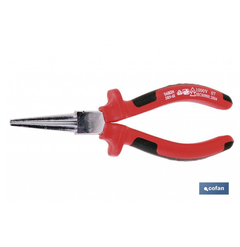 ALICATE BOCA REDONDA 1000V 6 (160MM)