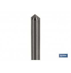 PUNZÓN TALADRO ELECTROMAGNÉTICO 6,35Ø L77MM