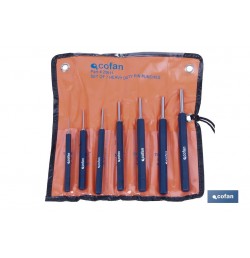 CONJUNTO 7 PCS BOTADOR CILINDRICO 1,5-6 MM