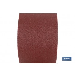 ROLLO LIJA TELA UNIVERSAL 100 X 25 M. G.80