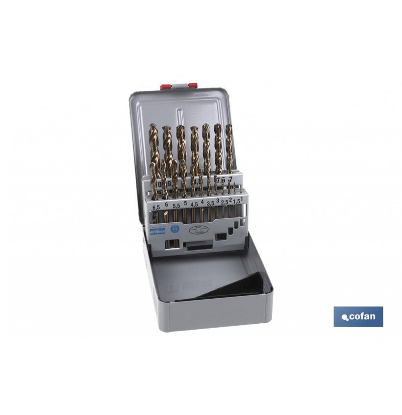 ESTUCHE BROCAS HSS - MEDIDAS: 1-10 mm
