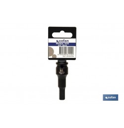 VASO IMPACTO 3/8 HEXAG. MACHO 3 MM