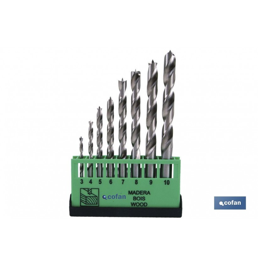 JGO. DE 5 BROCAS PROFES. PARA MADERA