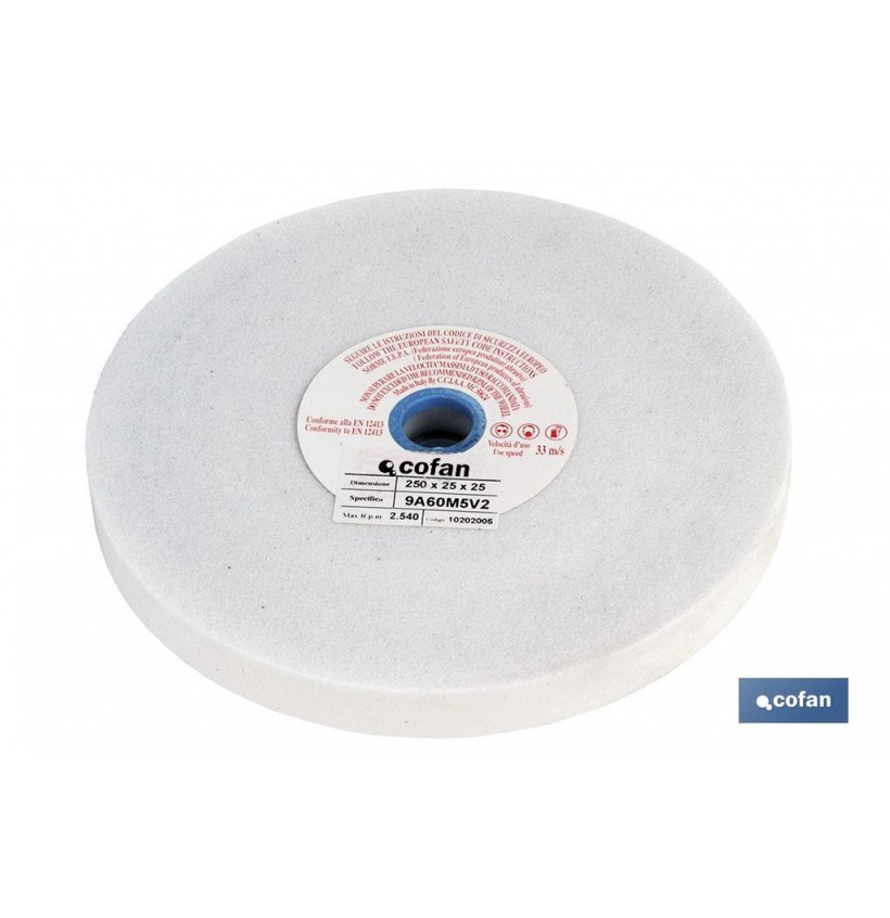 MUELA ABRAS. BLANCA 150X16X32 GR.80