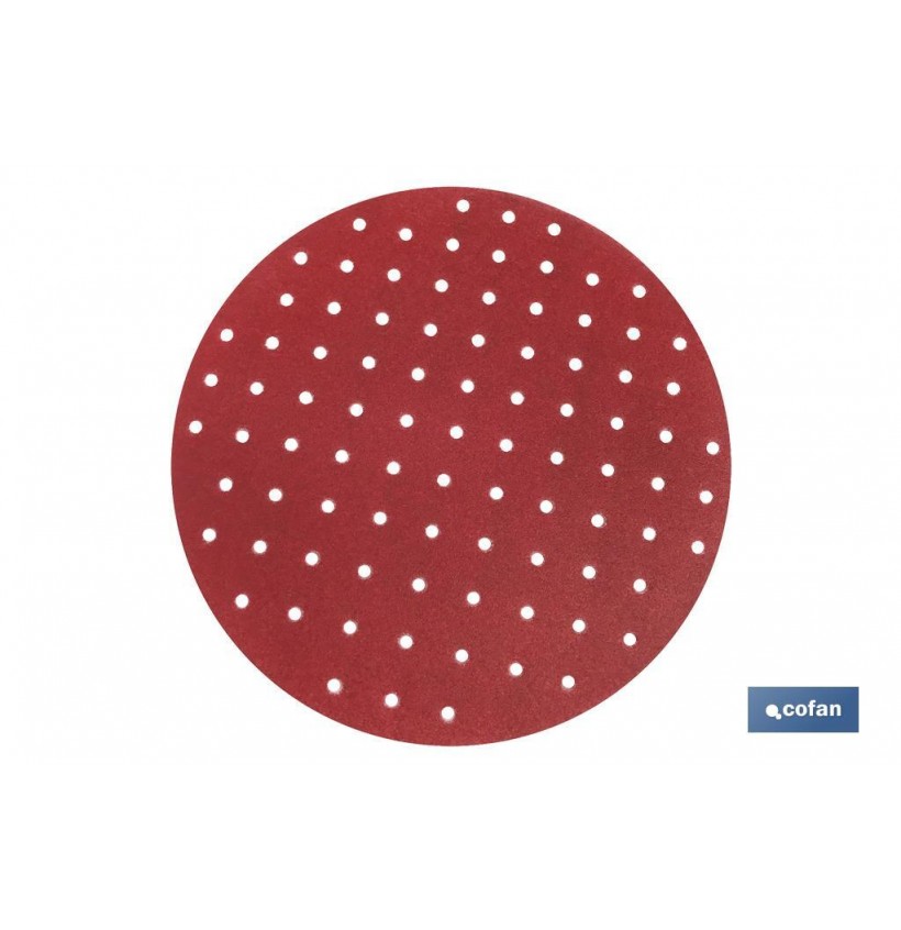 DISCO LIJA MICROPERFORADO C/VELCRO Ø225 G-220