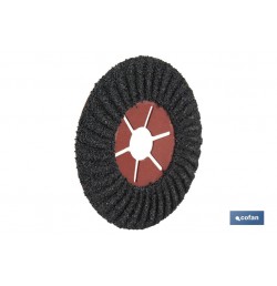 DISCO ABRASIVO SEMIFLEXIBLE Ø115 G-80