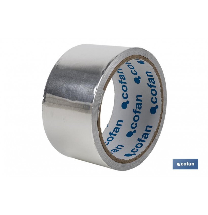 CINTA DE ALUMINIO 30 MICRAS 50 MM X 10 M