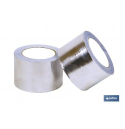 CINTA DE ALUMINIO 30 MICRAS 50 MM X 10 M