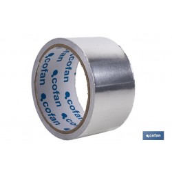 CINTA DE ALUMINIO 30 MICRAS 50 MM X 10 M