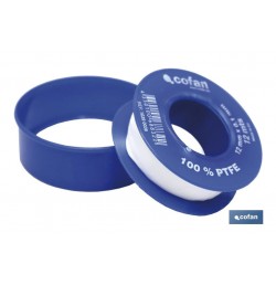 ROLLO 12 MTS CINTA PTFE DE 12mm X 0,10mm