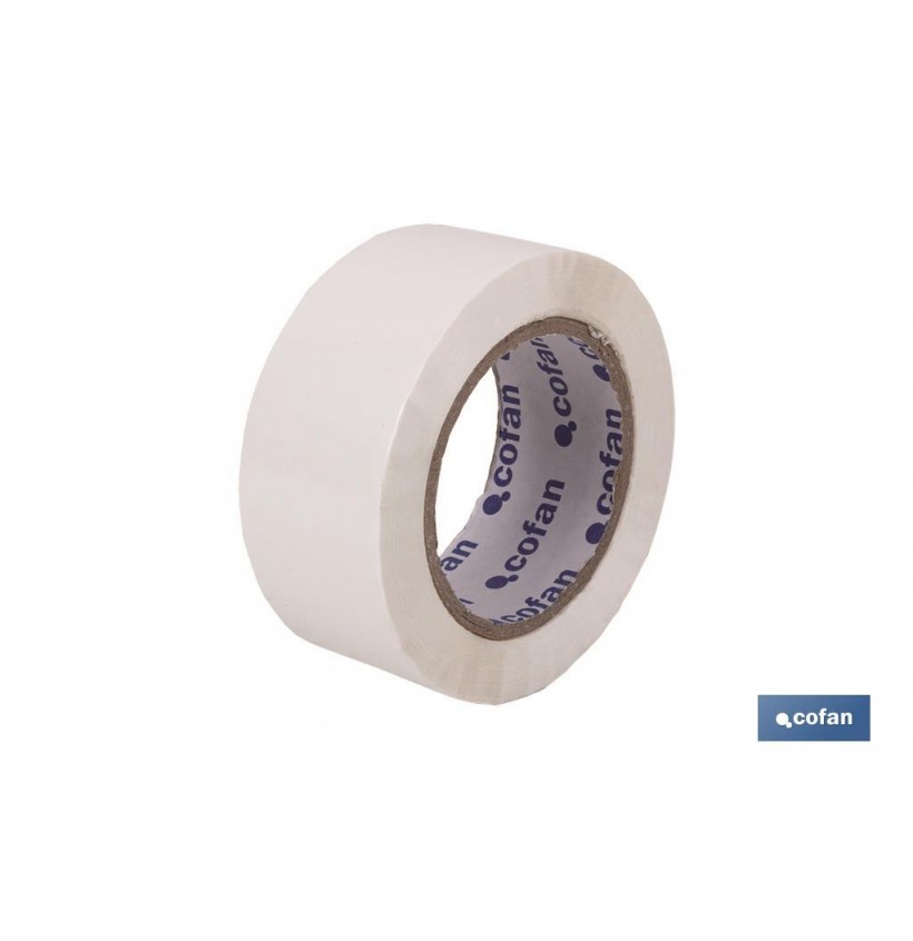 PRECINTO ACRILICO BLANCO 45 Micras 48 mm X 132 Metros