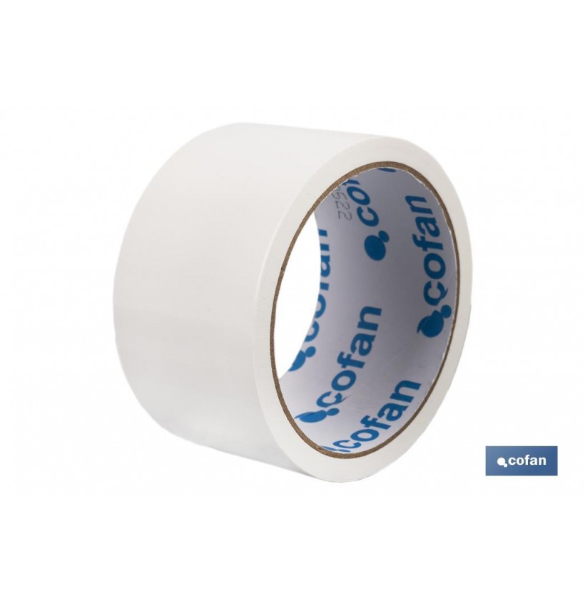 CINTA AMERICANA BLANCA 180 MICRAS 50 MM X 25 M